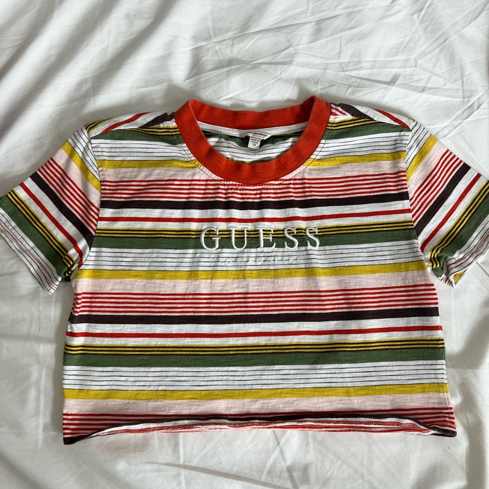 Guess Multicolor Striped Tee
